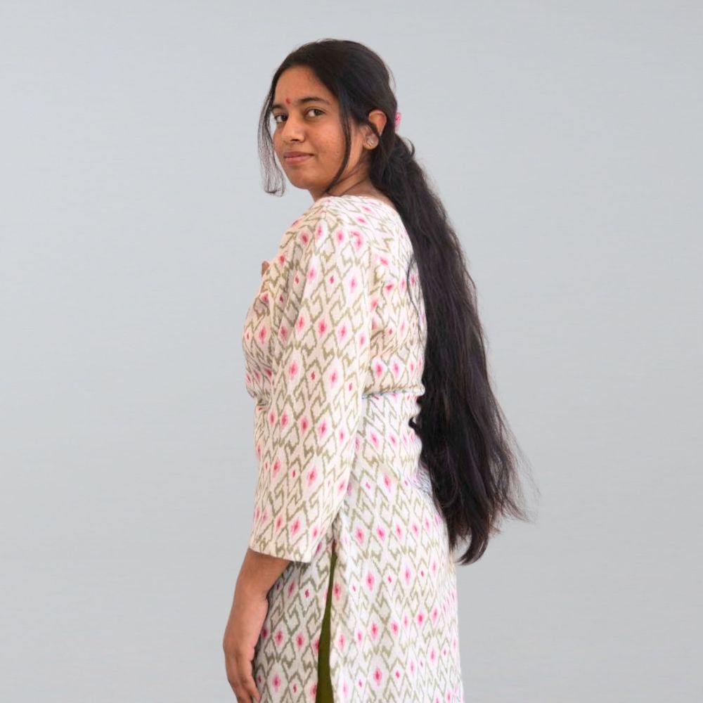 pure cambric cotton kurti with pant