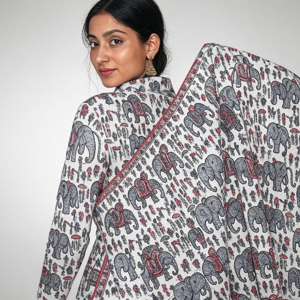 Jaipuri Print Cotton Kurti